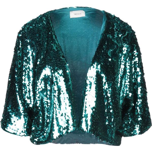 blazer Vicolo verde tinta unita