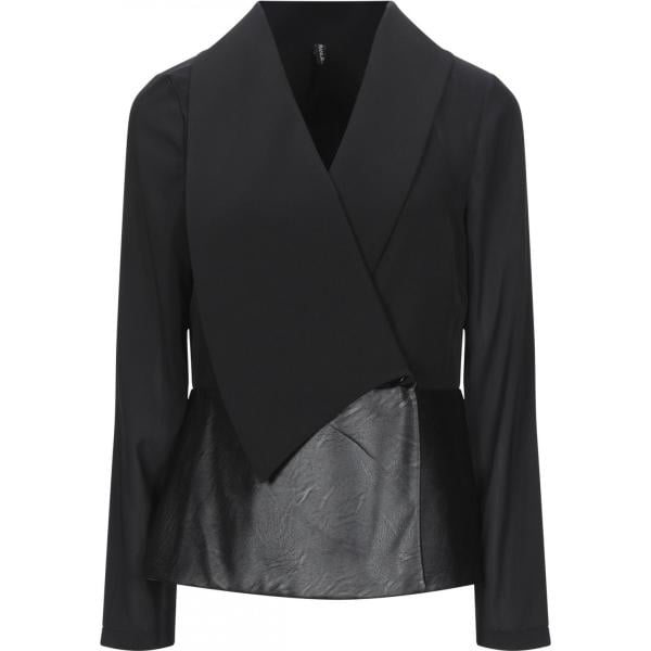 blazer Pianurastudio nero tinta unita