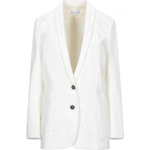blazer Patrizia Pepe bianco tinta unita