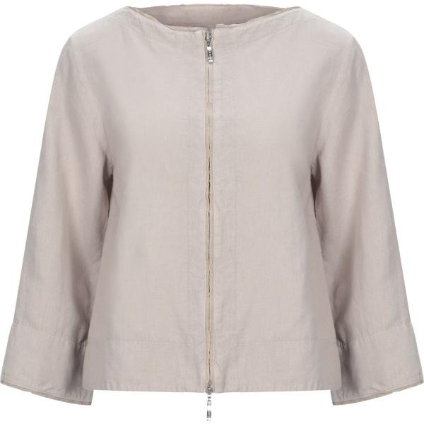 blazer European Culture grigio tinta unita