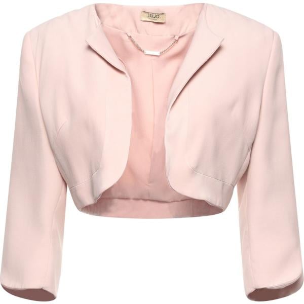 blazer Liu •Jo rosa tinta unita