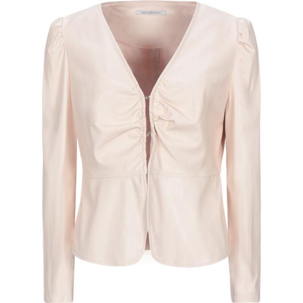 blazer Biancoghiaccio rosa tinta unita