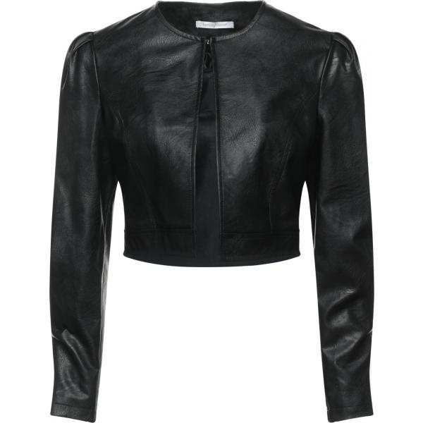 blazer Biancoghiaccio nero tinta unita