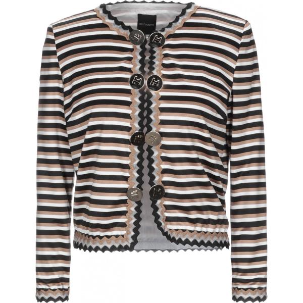 blazer Cristinaeffe multicolore a righe