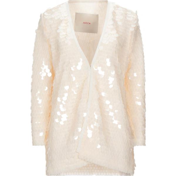 blazer Jucca bianco tinta unita