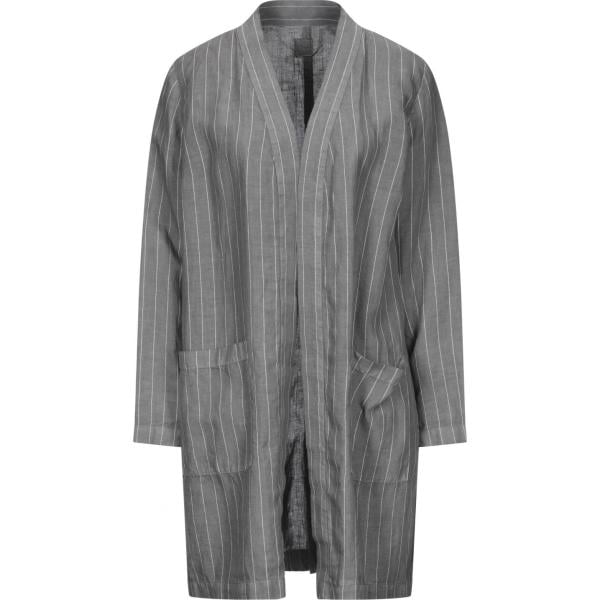 blazer 120% Lino grigio a righe