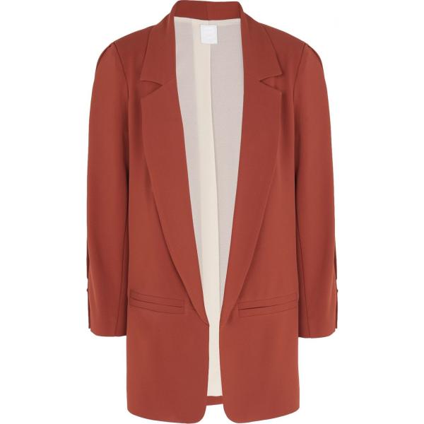 blazer 8 by YOOX rosso tinta unita