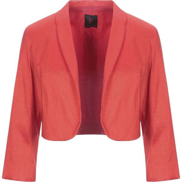blazer Hanita rosso tinta unita