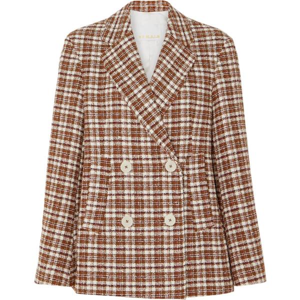 blazer Remain Birger Christensen marrone a quadri