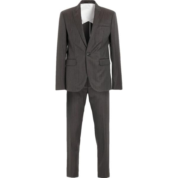 abiti Dsquared2 grigio a righe