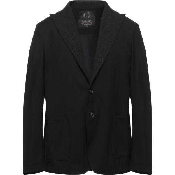 giacche T-JACKET by TONELLO nero tinta unita
