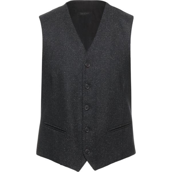 gilet Carracci nero tinta unita