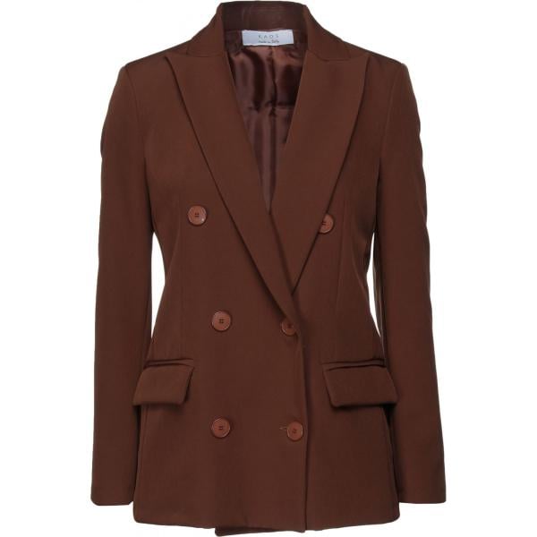 blazer Kaos marrone tinta unita