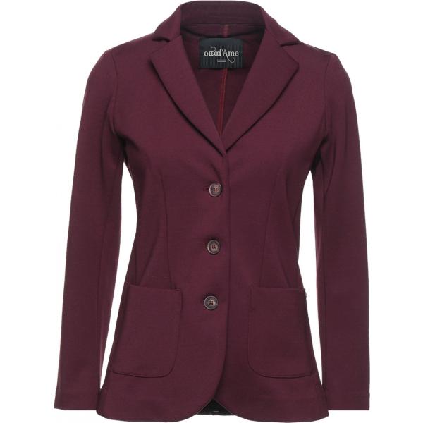 blazer Ottodame viola tinta unita