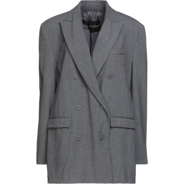 blazer Ottodame grigio tinta unita