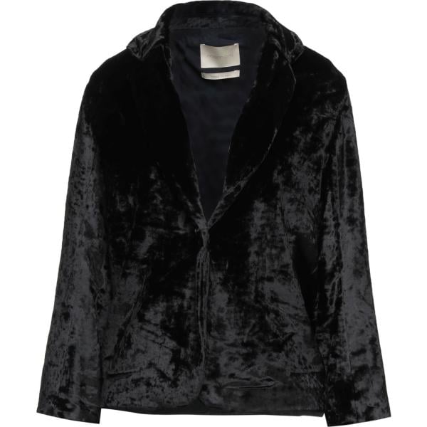 blazer Momoní nero tinta unita