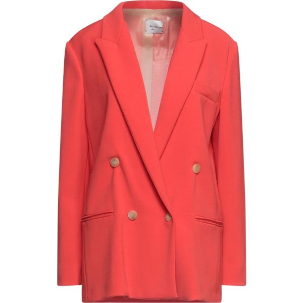 blazer Alysi rosso tinta unita