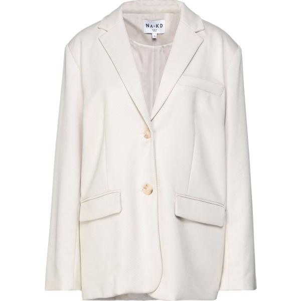 blazer Na-Kd bianco tinta unita