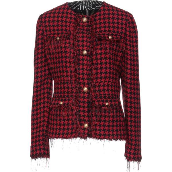 blazer Manila Grace rosso pied de poule