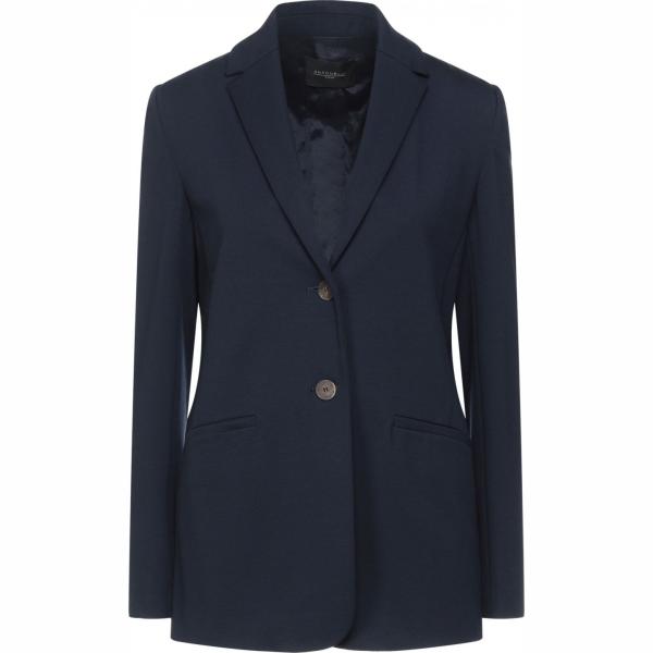 blazer Antonelli blu tinta unita