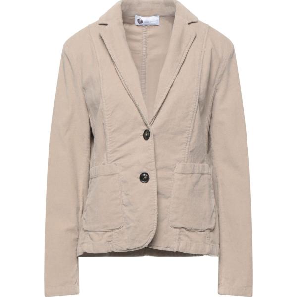 blazer Diana Gallesi marrone tinta unita