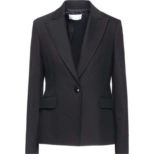 blazer Diana Gallesi nero tinta unita