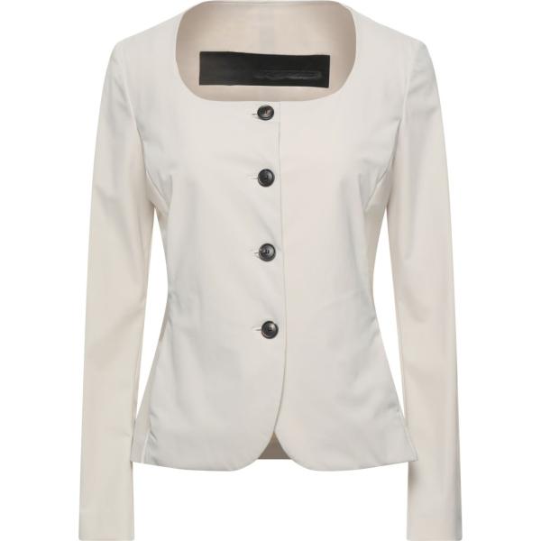 blazer Rrd bianco tinta unita