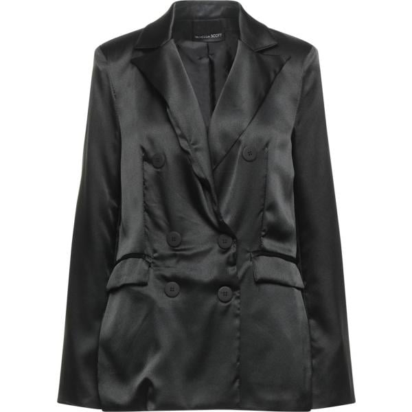 blazer Vanessa Scott nero tinta unita