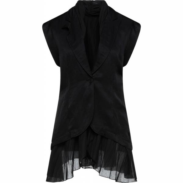 blazer European Culture nero tinta unita