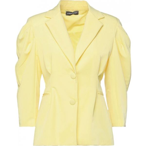 blazer Vanessa Scott giallo tinta unita