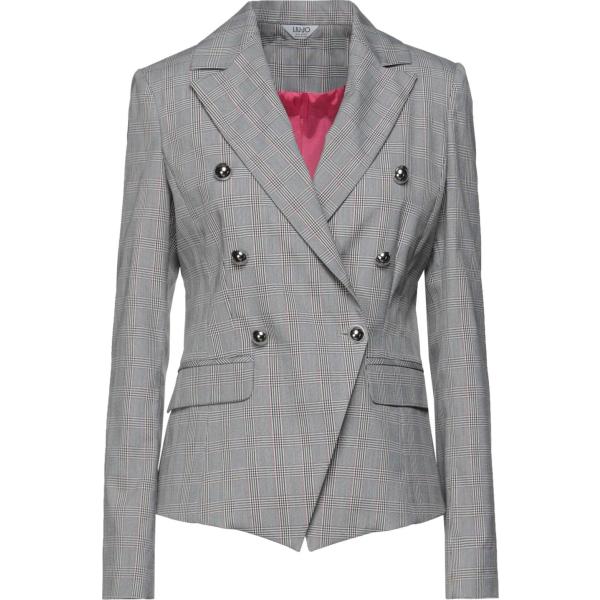 blazer Liu •Jo grigio scozzese
