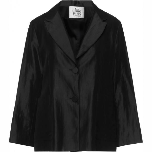 blazer Attic And Barn nero tinta unita