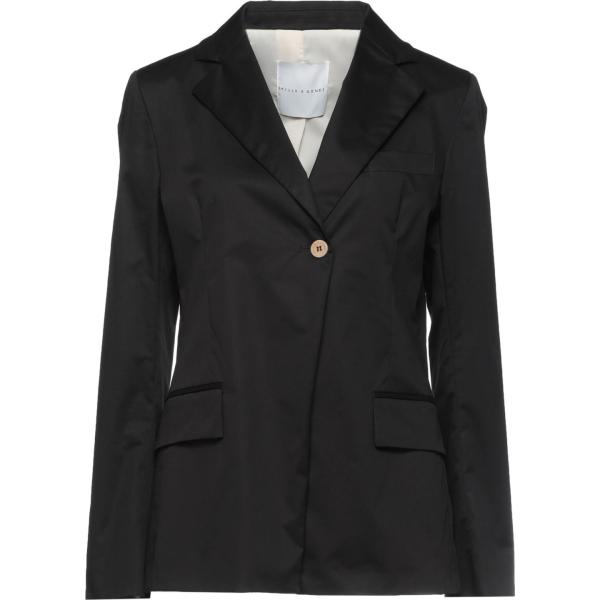 blazer Skills & Genes nero tinta unita