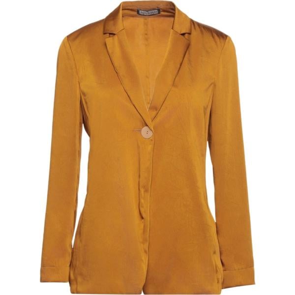 blazer Malìparmi marrone tinta unita
