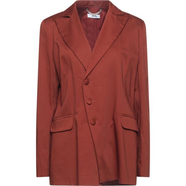 blazer Jijil marrone tinta unita