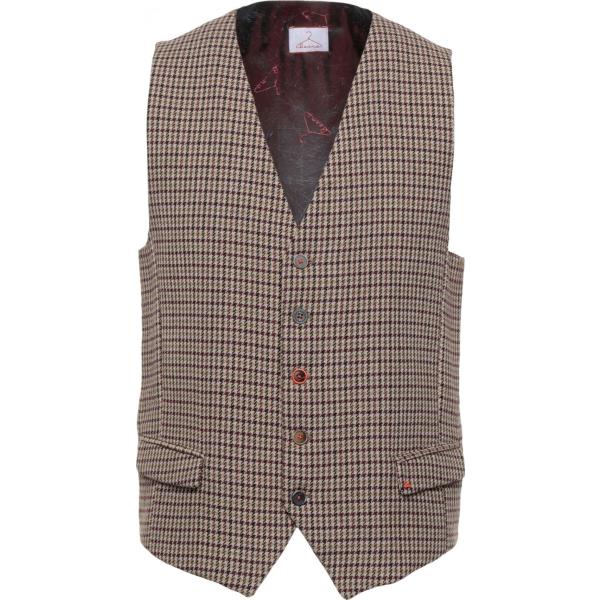 gilet Berna marrone