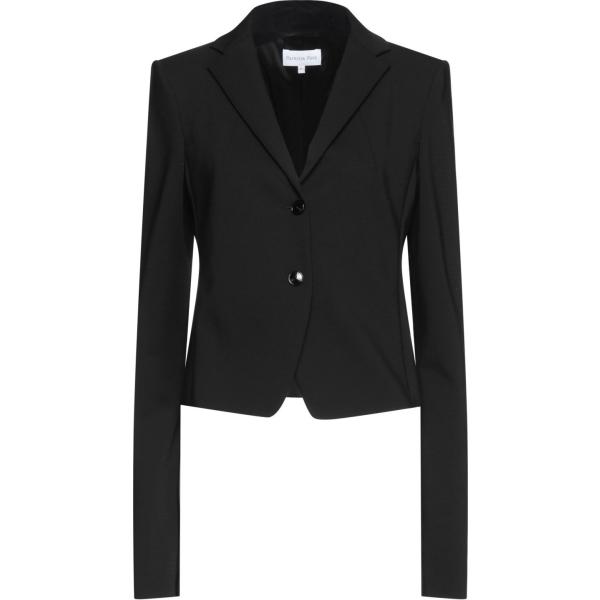 blazer Patrizia Pepe nero tinta unita