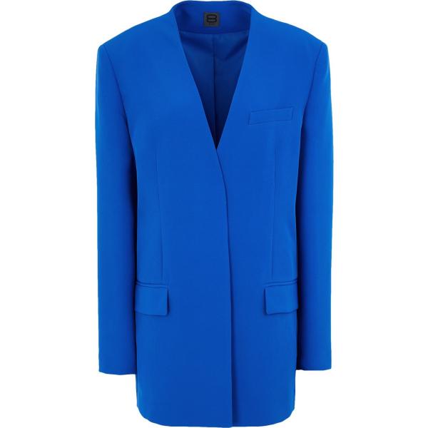 blazer 8 by YOOX blu tinta unita