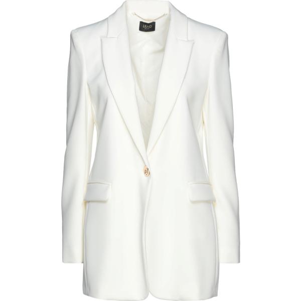 blazer Liu •Jo bianco tinta unita
