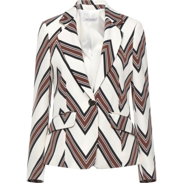 blazer Biancoghiaccio multicolore
