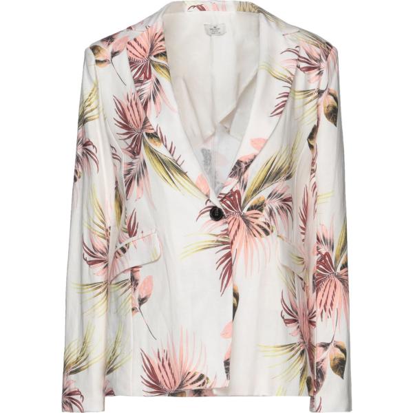 blazer Rebel Queen bianco a fiori