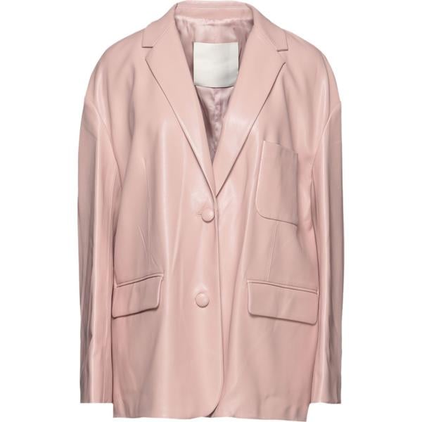 blazer Macouture rosa tinta unita