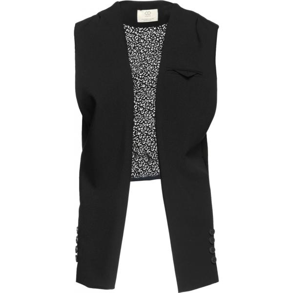 top Cubic nero tinta unita