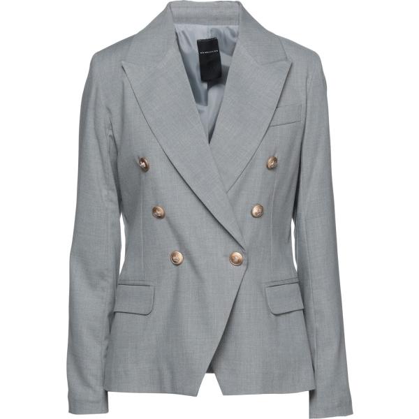 blazer Marc Ellis grigio tinta unita