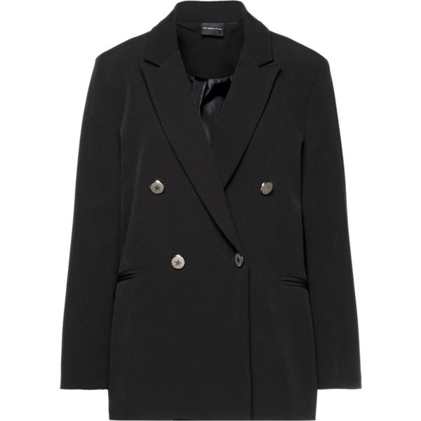 blazer Marc Ellis nero tinta unita