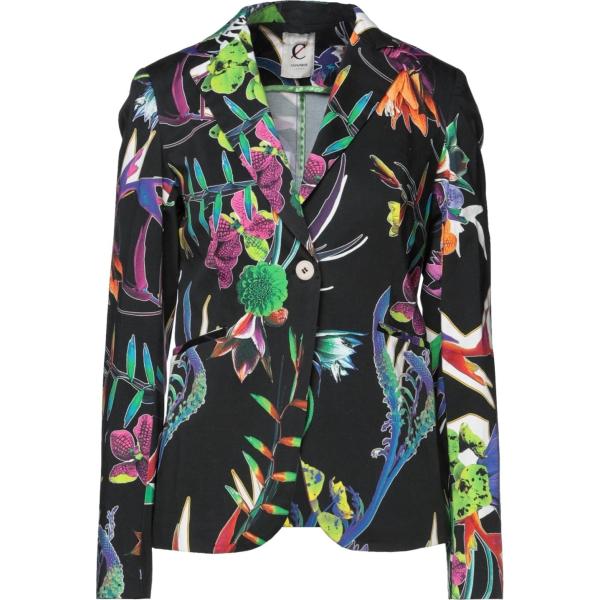 blazer CAFèNOIR nero a fiori