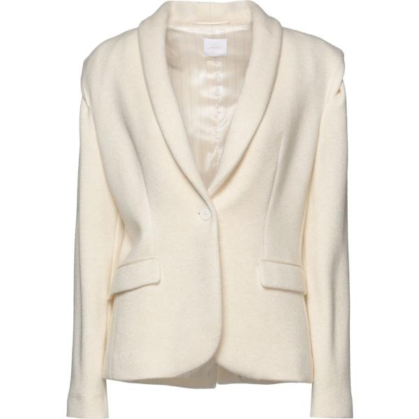 blazer ..,Merci bianco tinta unita