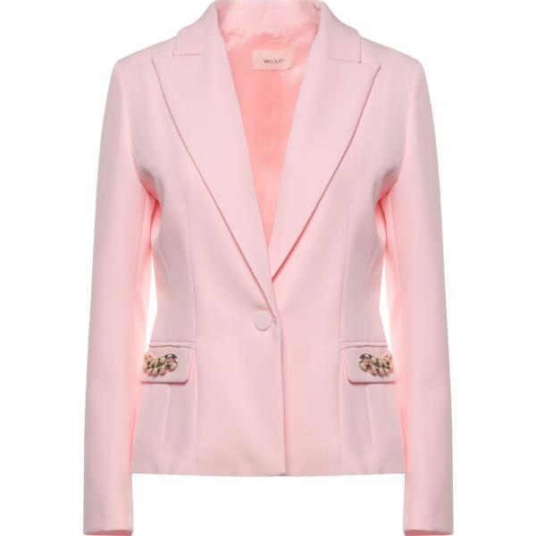 blazer Vicolo rosa tinta unita