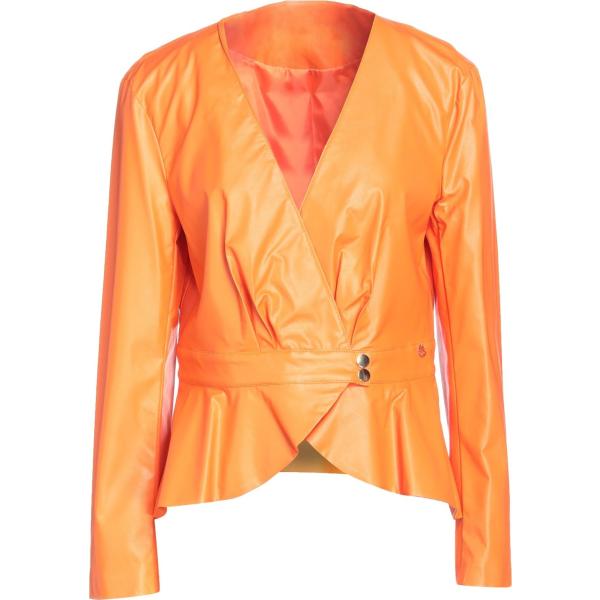 blazer Sistes arancione tinta unita