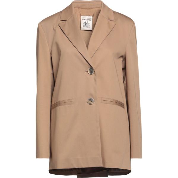 blazer Semicouture marrone tinta unita